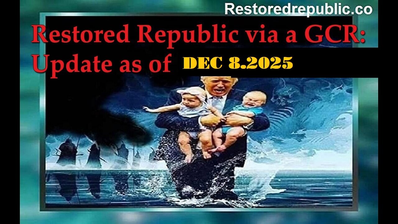 Restored Republic via a GCR: Update as of December 8, 2025