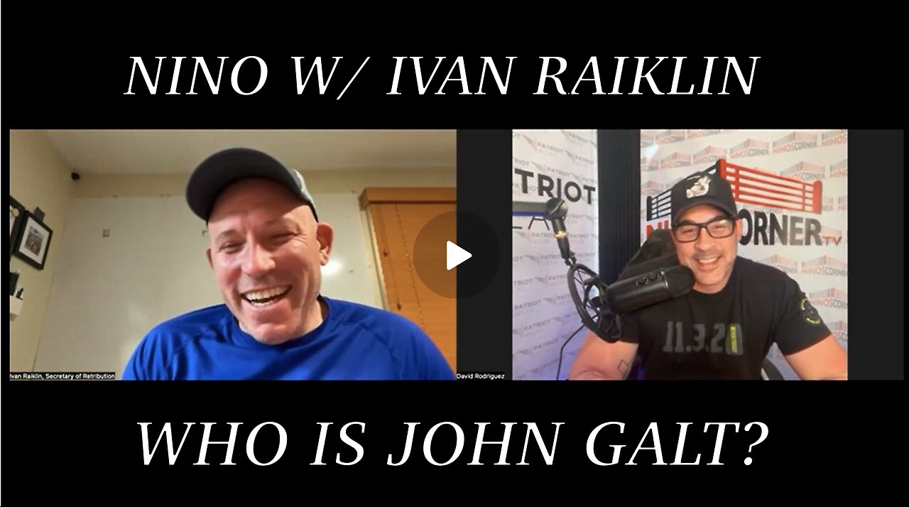 NINO W/ Deep State Target DOD MD Terry Adirim Falls N2 Ivan Raiklins Mouse Trap? WHO IS John Galt?