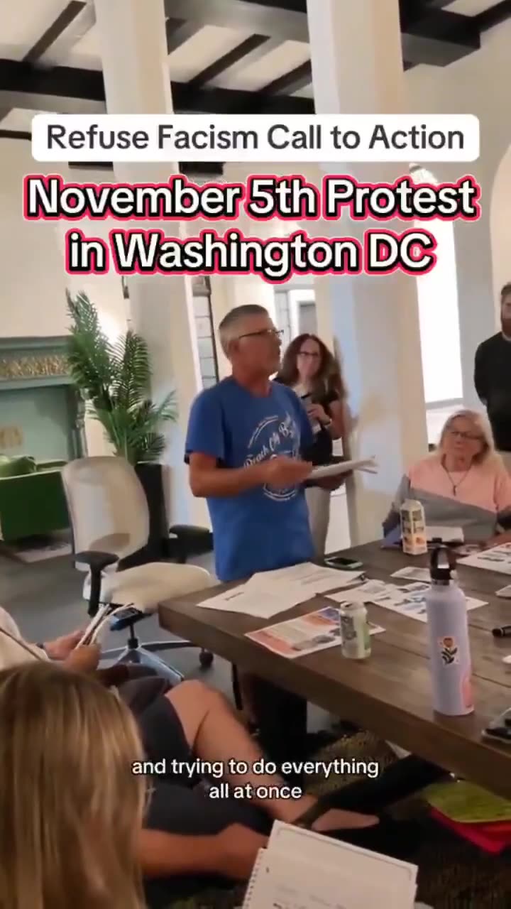 Democrats are planning to “Surround the White House” on November 5