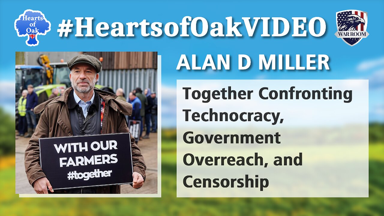 Alan Miller - Together Confronting Technocracy, Government Overreach and Censorship