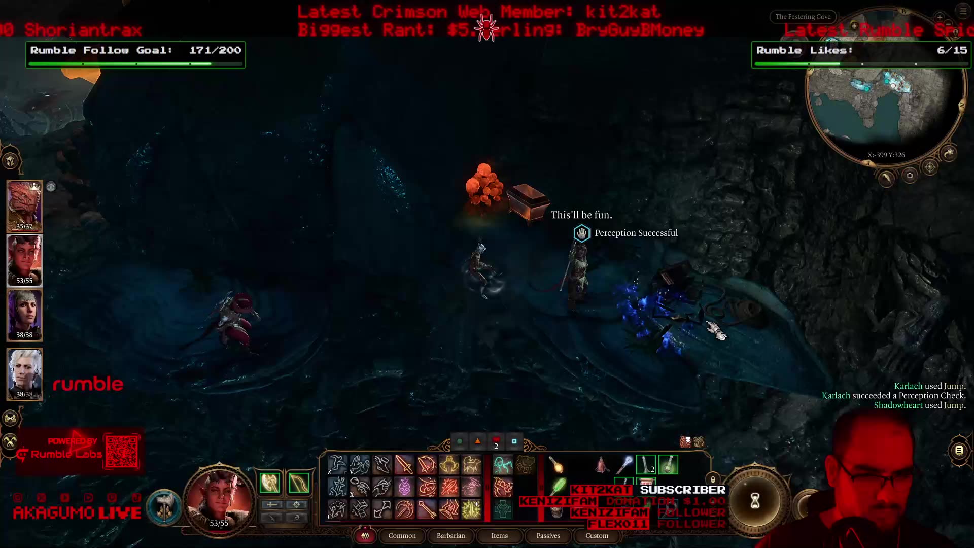🕸 LIVE - AKAGUMO - SPECTACULAR SATURDAY #27 - BALDURS GATE 3!