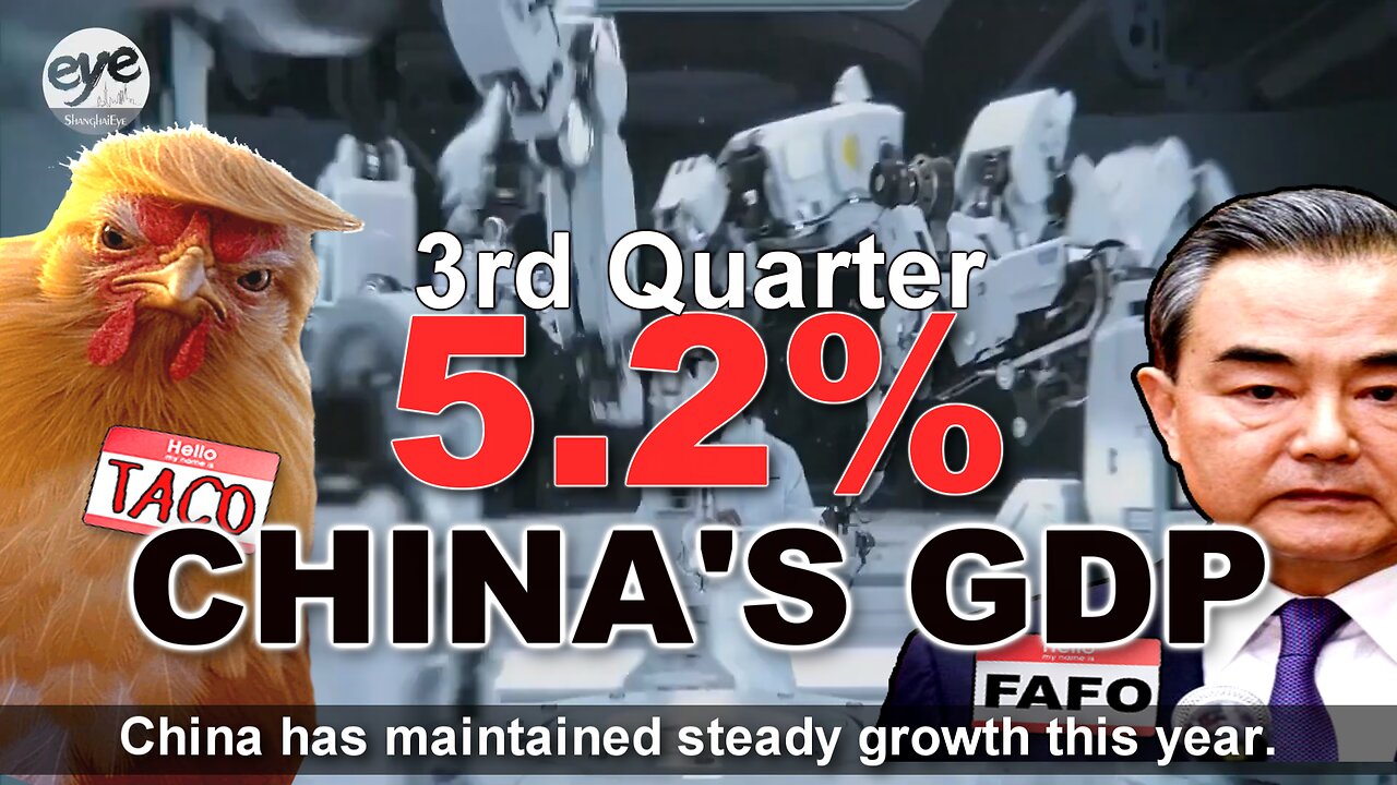 Chinas 2025 3rd Quarter GDP: 5.2%