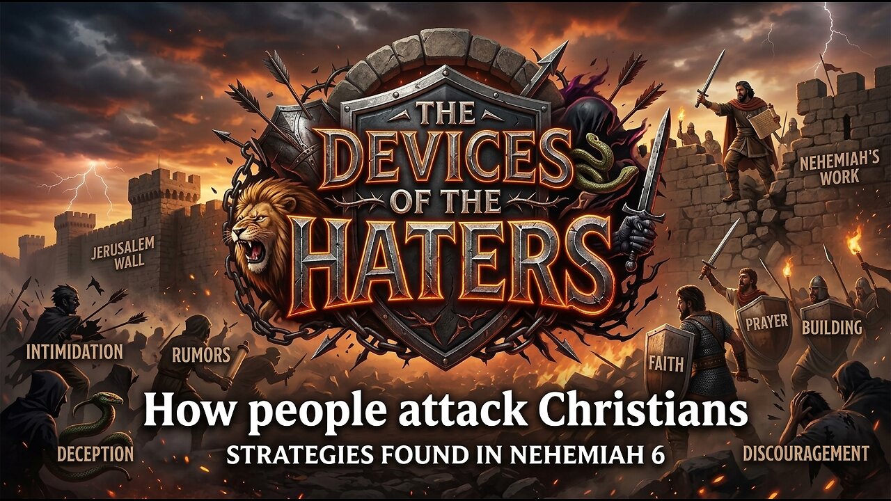 Nehemiah 6: The Devices of the Haters | Pastor Anderson