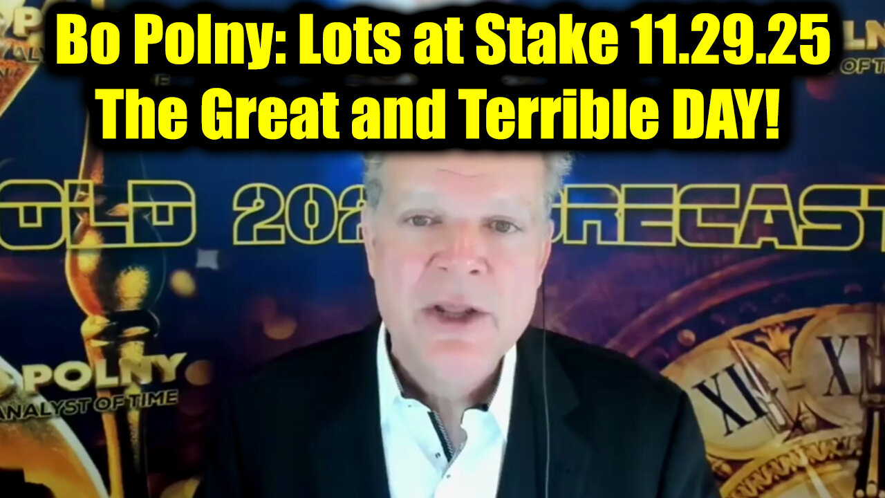 Bo Polny: Lots at Stake 11.29.25 - The Great and Terrible DAY