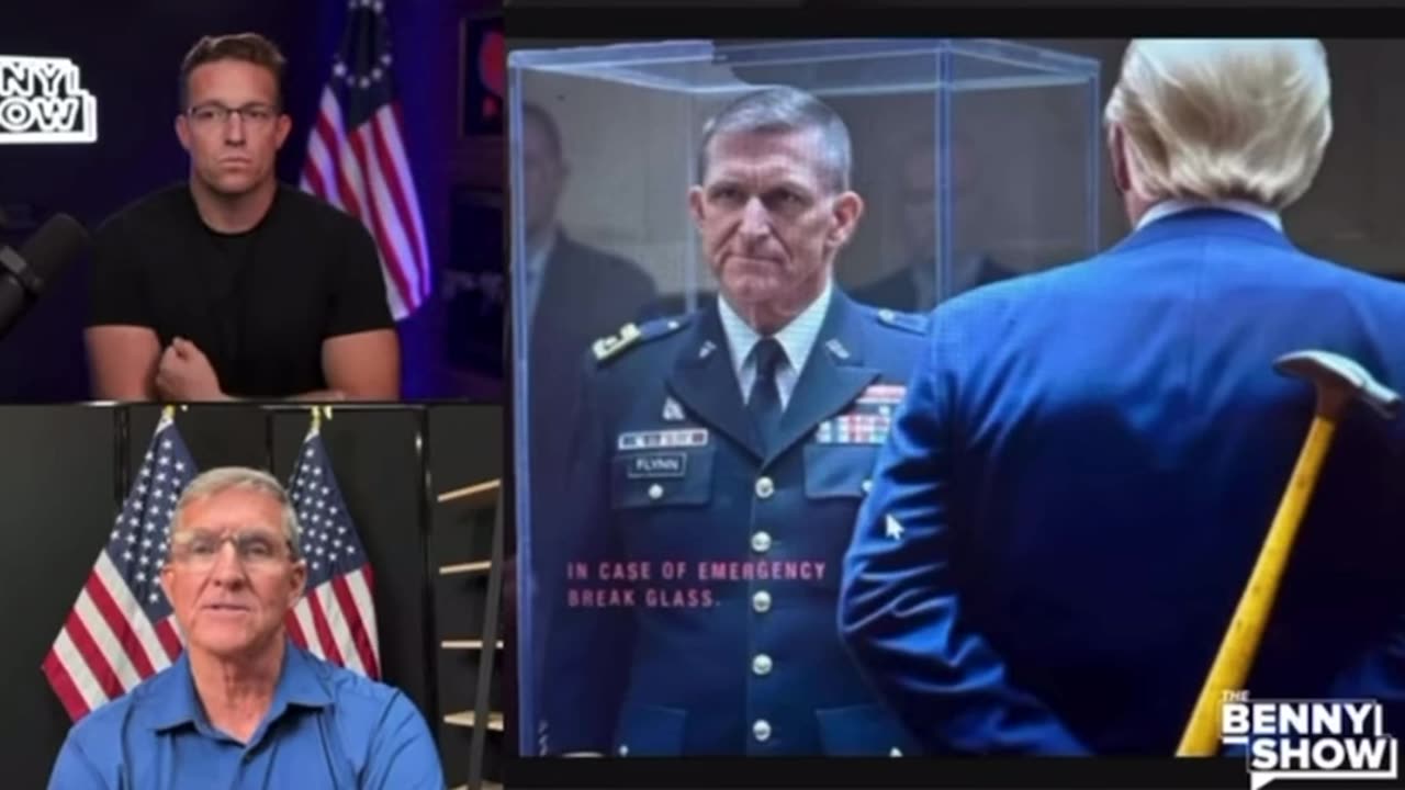General Flynn I’m ready to step out of this jar… there’s no doubt about it!
