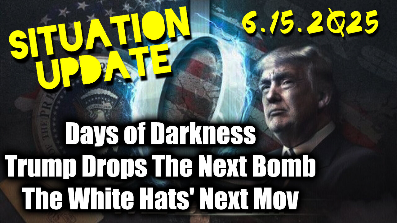 Situation Update 6/15/25 - Trump MAKE BIGGEST Announcement YET, An Emergency Reset Coming