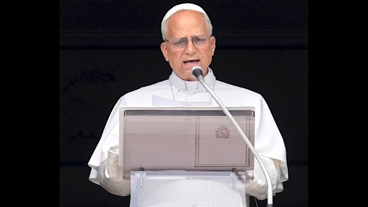 Pope Leo. Humanity Cries Out and Calls for Peace