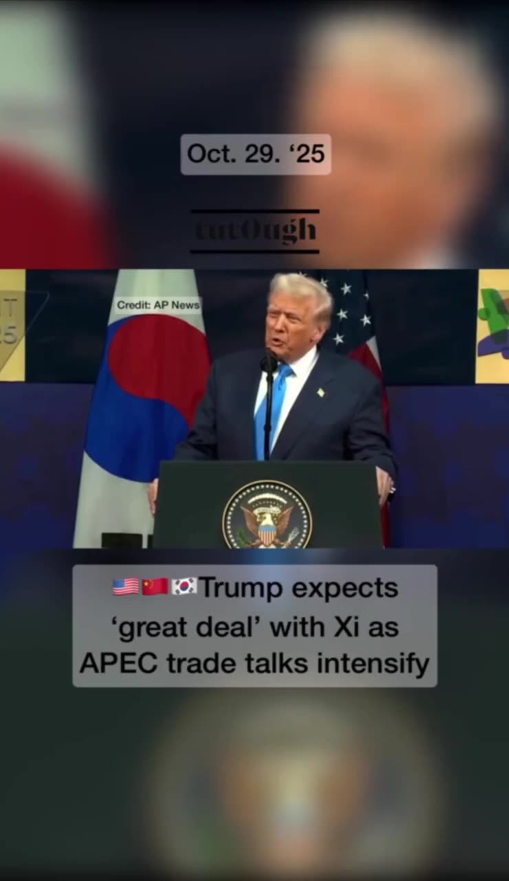 Compilation Video of President Trumps Arrival 10-29-25