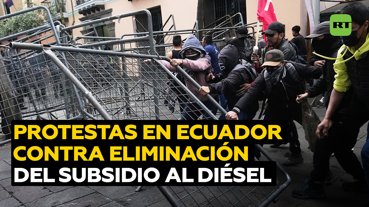 Convocan nueva jornada de protestas en Ecuador en rechazo a la eliminación del subsidio al diésel