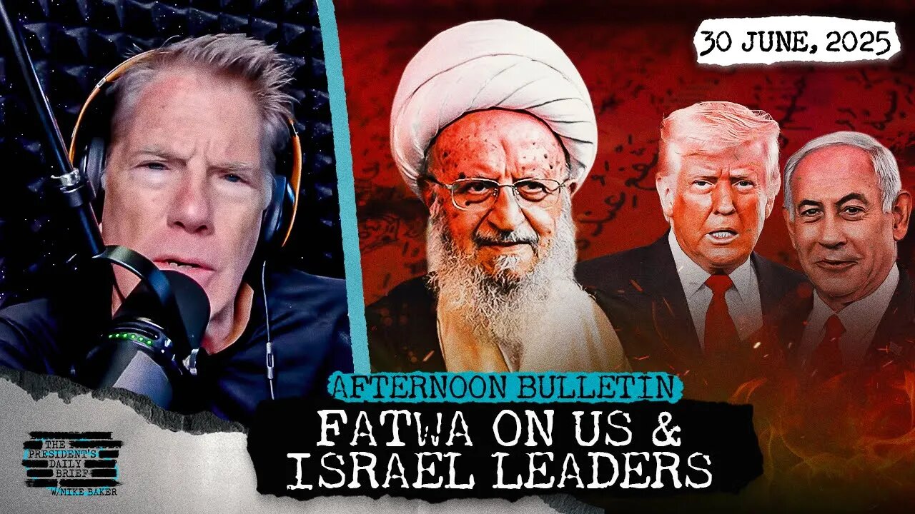 Iran Issues Fatwa Against Trump, Netanyahu & US Revokes Music Groups Visas Over Antisemitic Chants