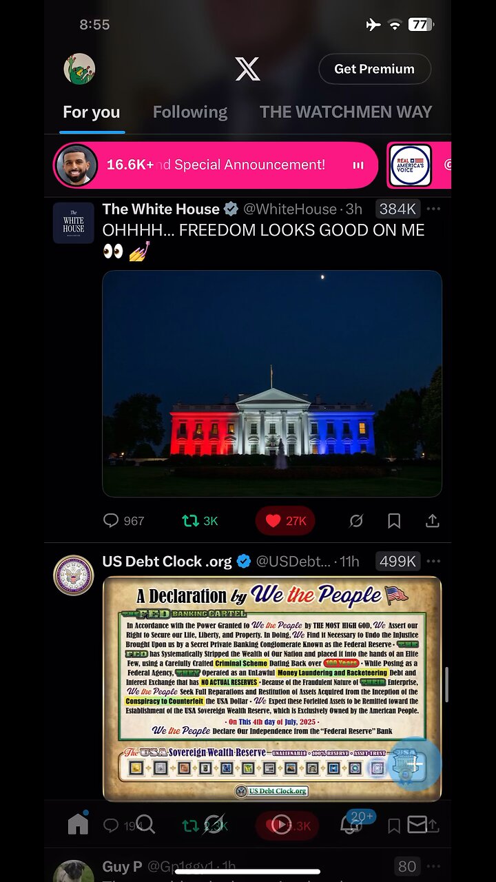US Debt Clock 05/07/2025