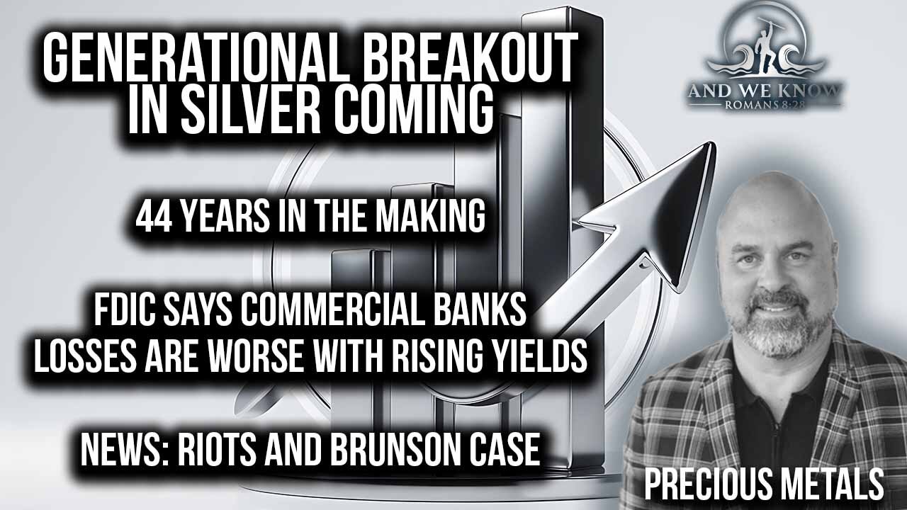 6.8.25: Generational Breaking in SILVER coin, 44 years in the making, Riots and Brunson case, Pray!