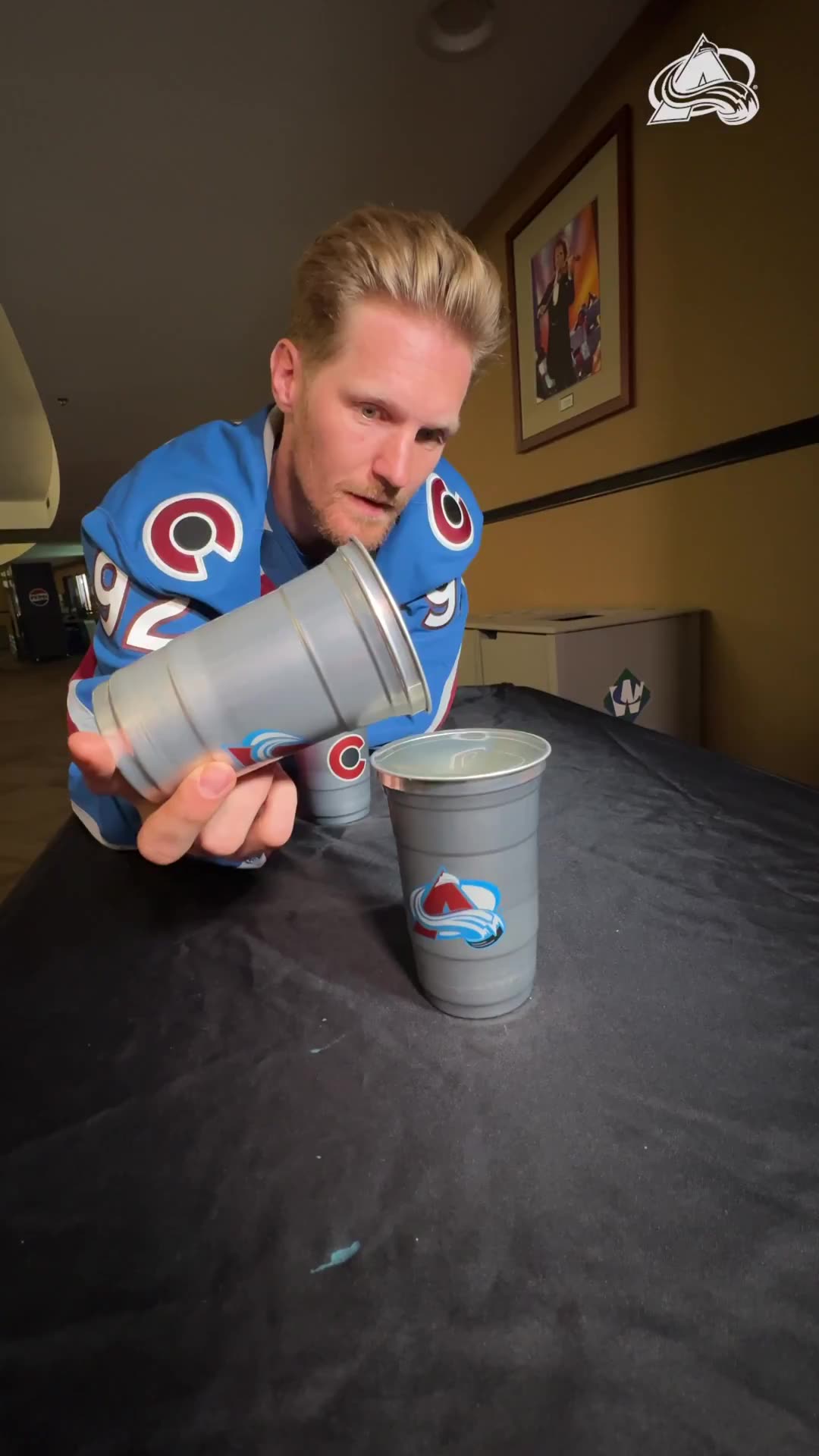 Colorado Avalanche - Uncut moment with Nate and Gabe ๐ฌ
