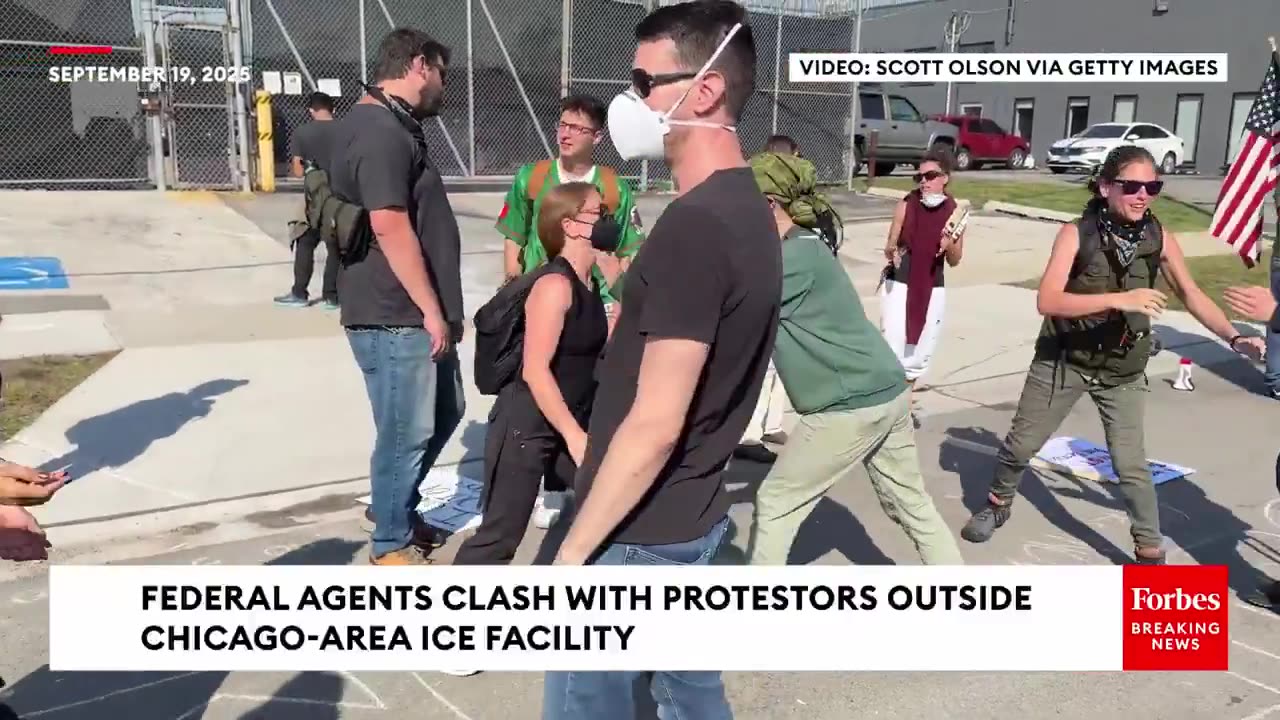 Democrats in Chicago are training for clashes with ICE and Federal Agents.