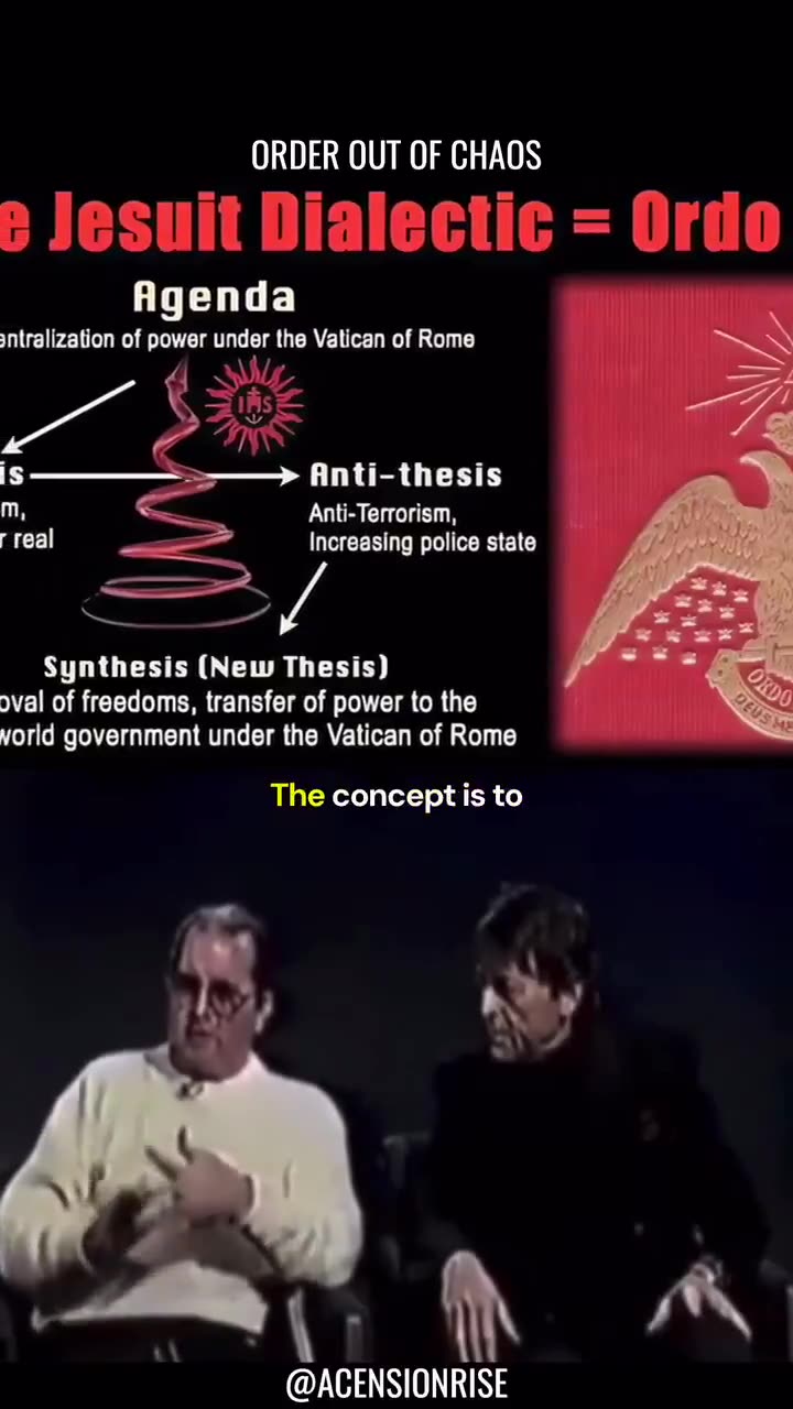 Jordan Maxwell explains the strategy of order out of chaos.