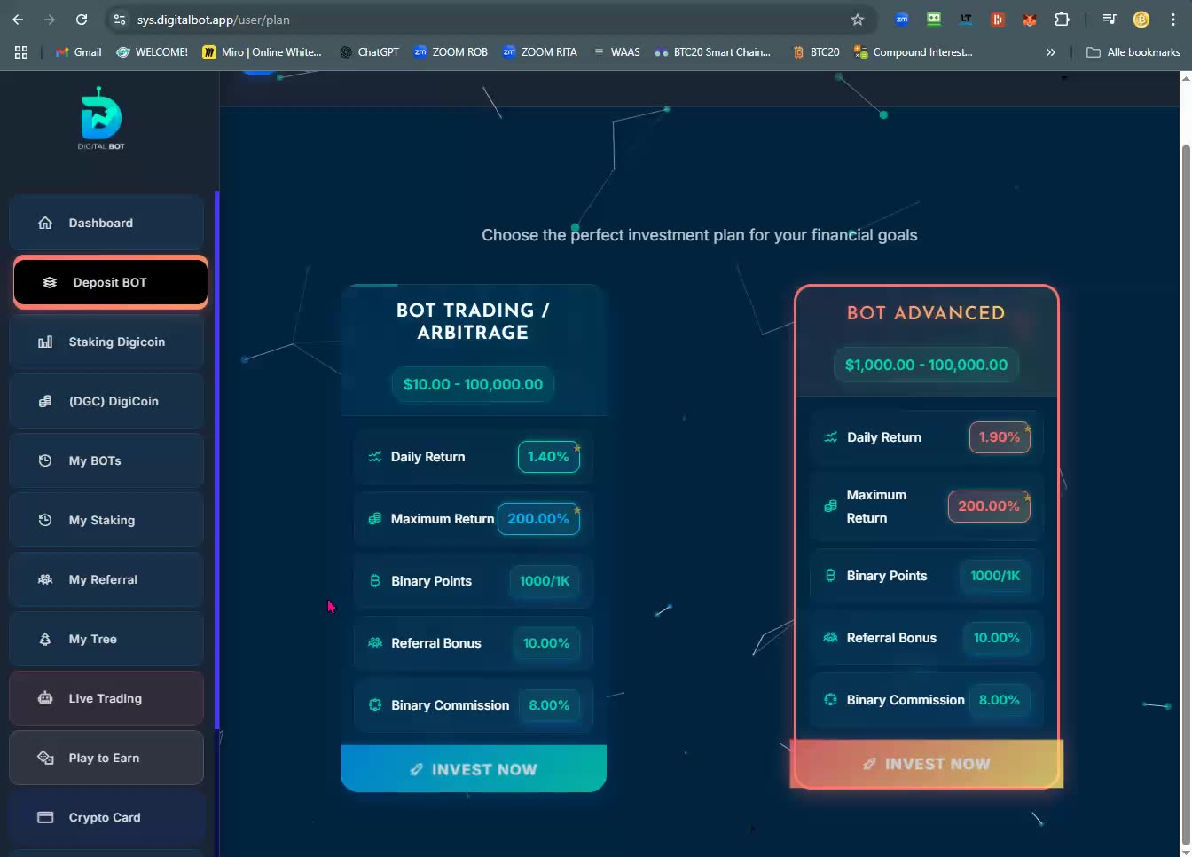 DIGITAL BOT (THEME-SONG) AI CRYPTO PROFITS + DEBIT CARD - TOP TEAM ROB BUSER