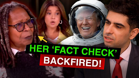 Whoopi Fact-Checked Trump’s HUMOR About Being an Astronaut…and Got ANNIHILATED by Damon!