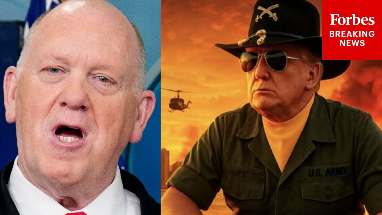 🔥Border Czar Tom Homan comments on Trump’s ‘Apocalypse Now’ Post