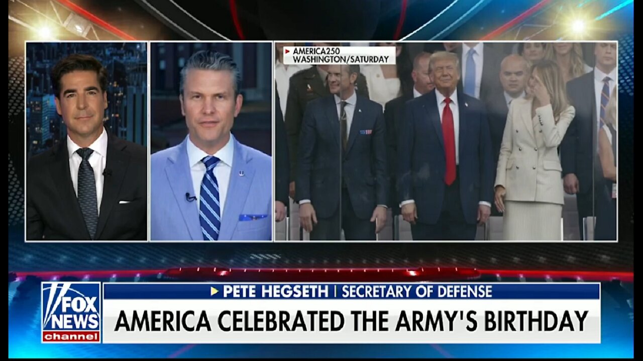 PETE HEGSETH: AMERICA CELEBRATED THE ARMYS BIRTHDAY