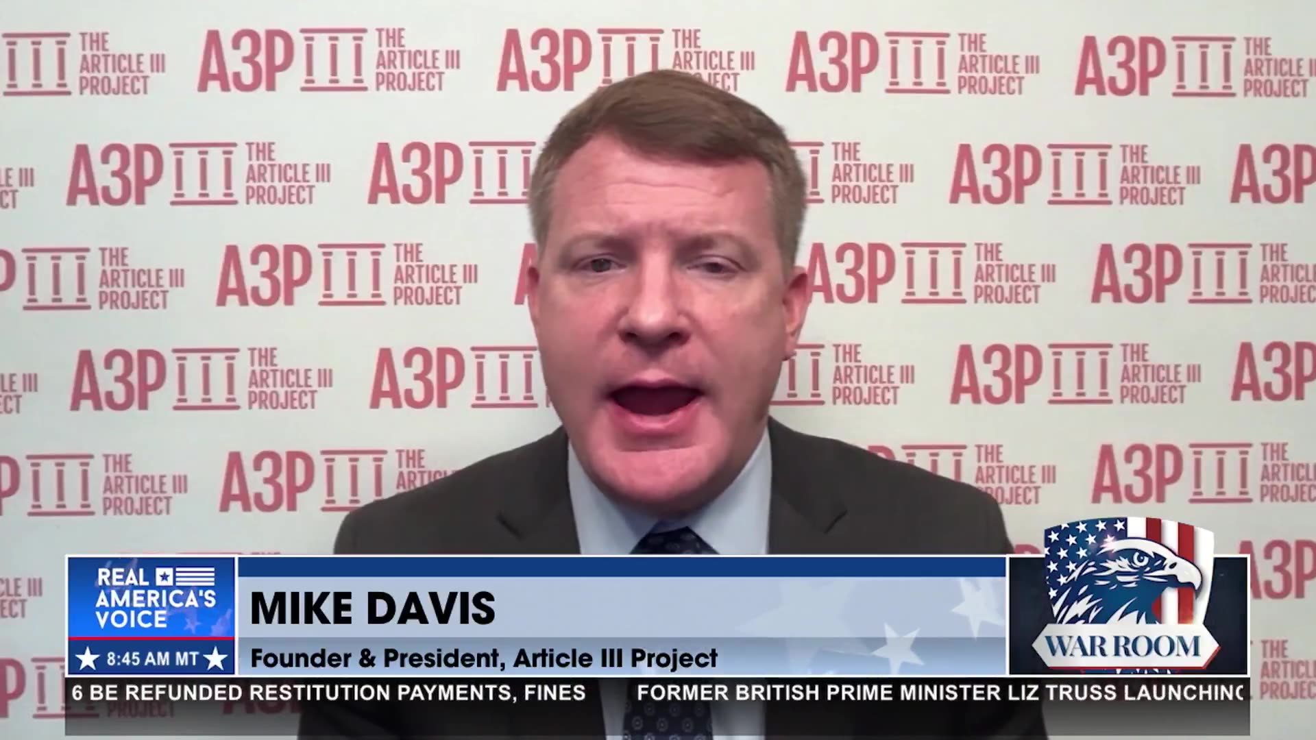 DAVIS ON THE LATEST WITH AI AMNESTY
