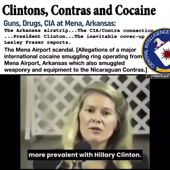 THROWBACK: Clinton, CIA, and Arkansas cartel of DRUGS, GUNS, & SEX SLAVES