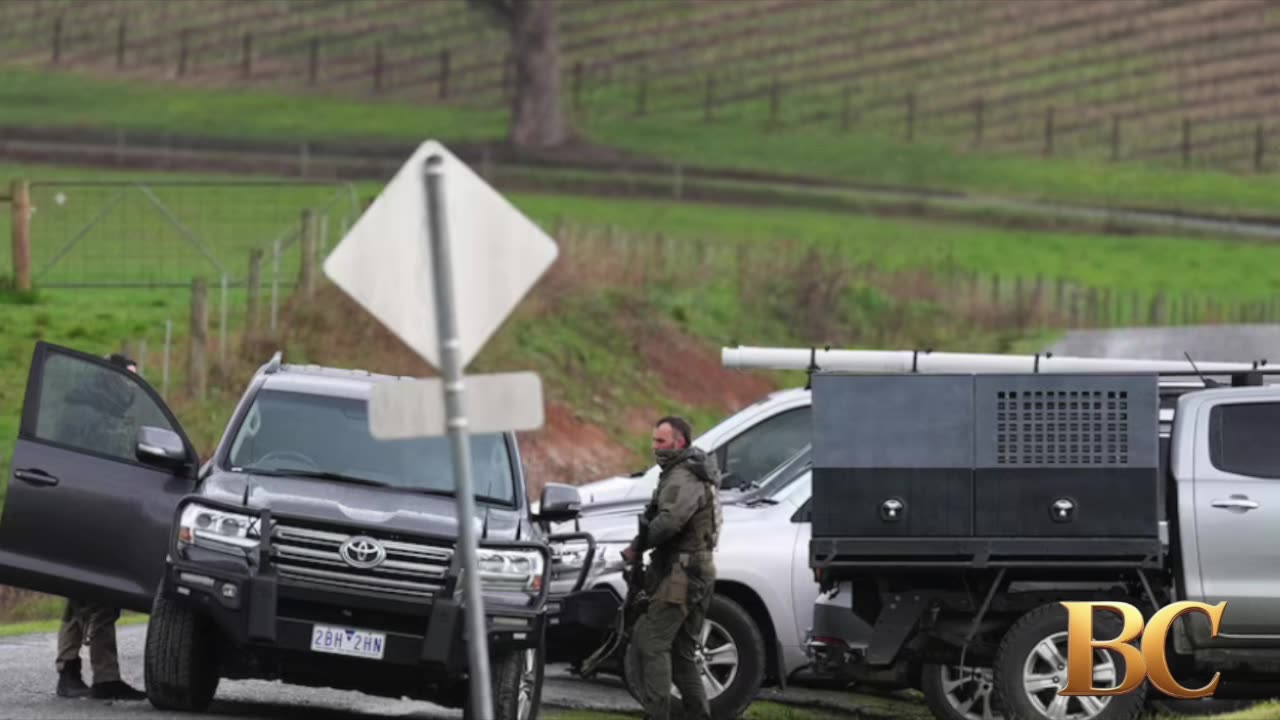 Australia police shooting suspect named as manhunt continues