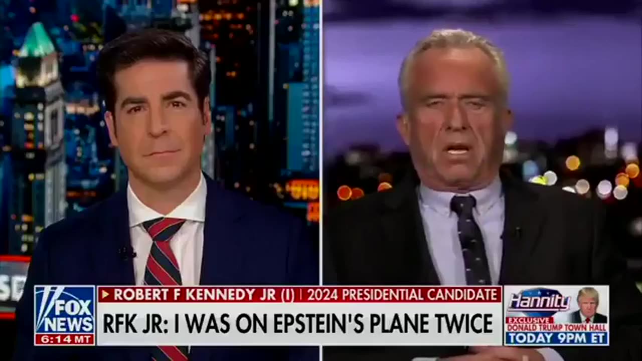 RFK was on Jeffrey Epstein’s jet two times