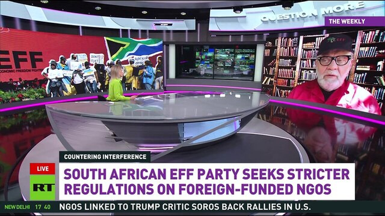 RT - Ukrainian intelligence presence in South Africa raises concern — Carl Niehaus