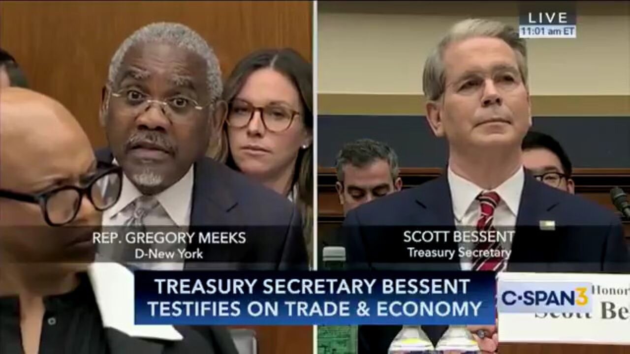 Dem Reps Questioning Scott Bessent Show The Absolute Stupidity Trumps Cabinet Has To Deal With: 2