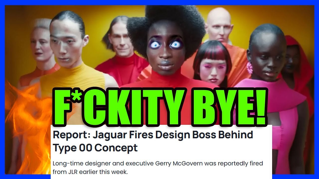 Jaguar FIRES Exec Behind Woke Rebrand and ESCORTS Him Out of Building! | Clownfish TV