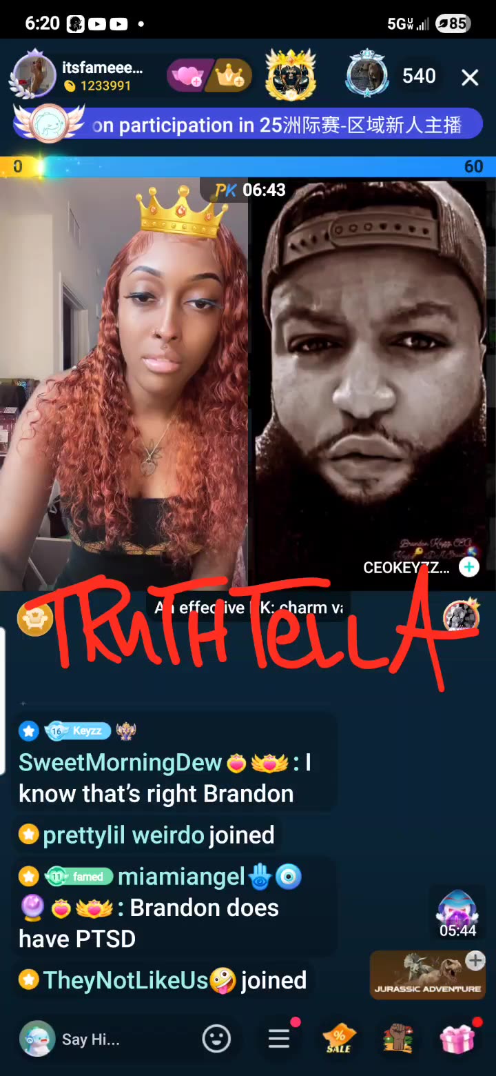ITS FAMEEE LINED UP WITH BRANDON KEYZZ GOING IN ON PRETTY TEETEE & KOB PT. 2
