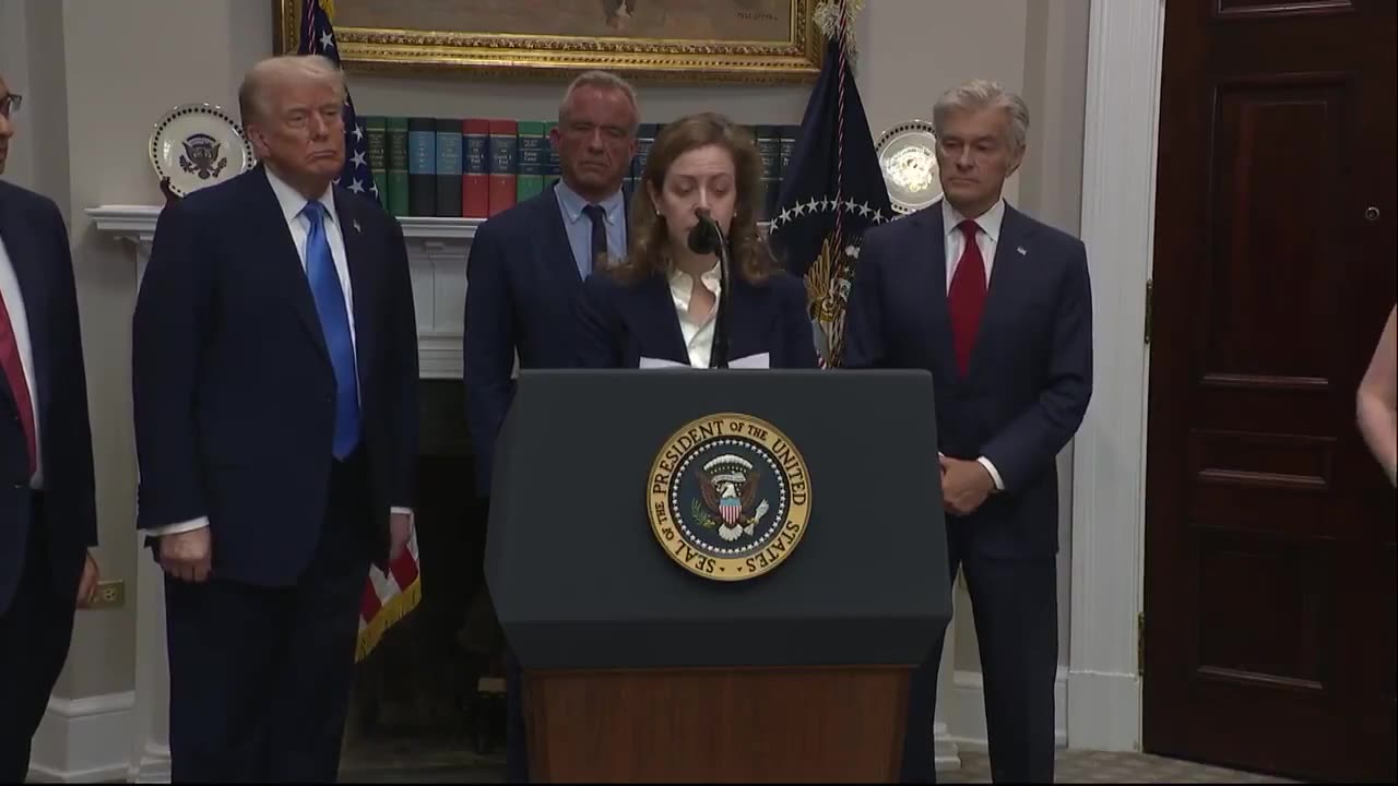 Dr. Dorothy Fink, Acting Assistant Secretary for Health: Its hard to hear