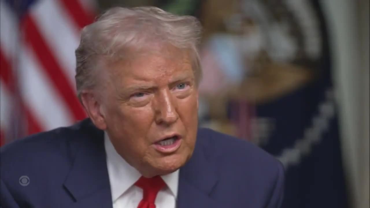 Trump Fires Back At CBS Host Suggesting He Is Seeking Political Retribution Against Opponents