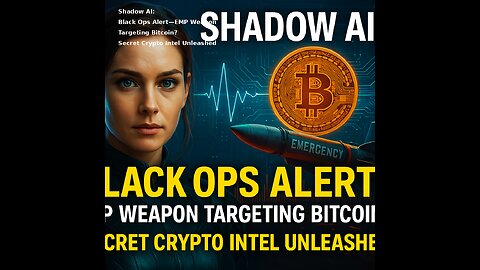 Shadow AI: Black Ops Alert—EMP Weapon Targeting Bitcoin? Secret Crypto Intel Unleashed