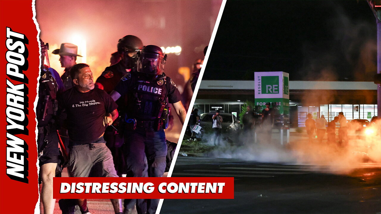 Tear Gas And Pepper Balls Fired At Austin Protesters Following ICE Shooting thumbnail