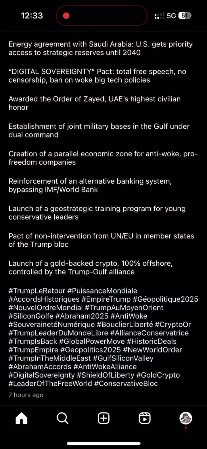 The President of the World, President Donald J. Trump
