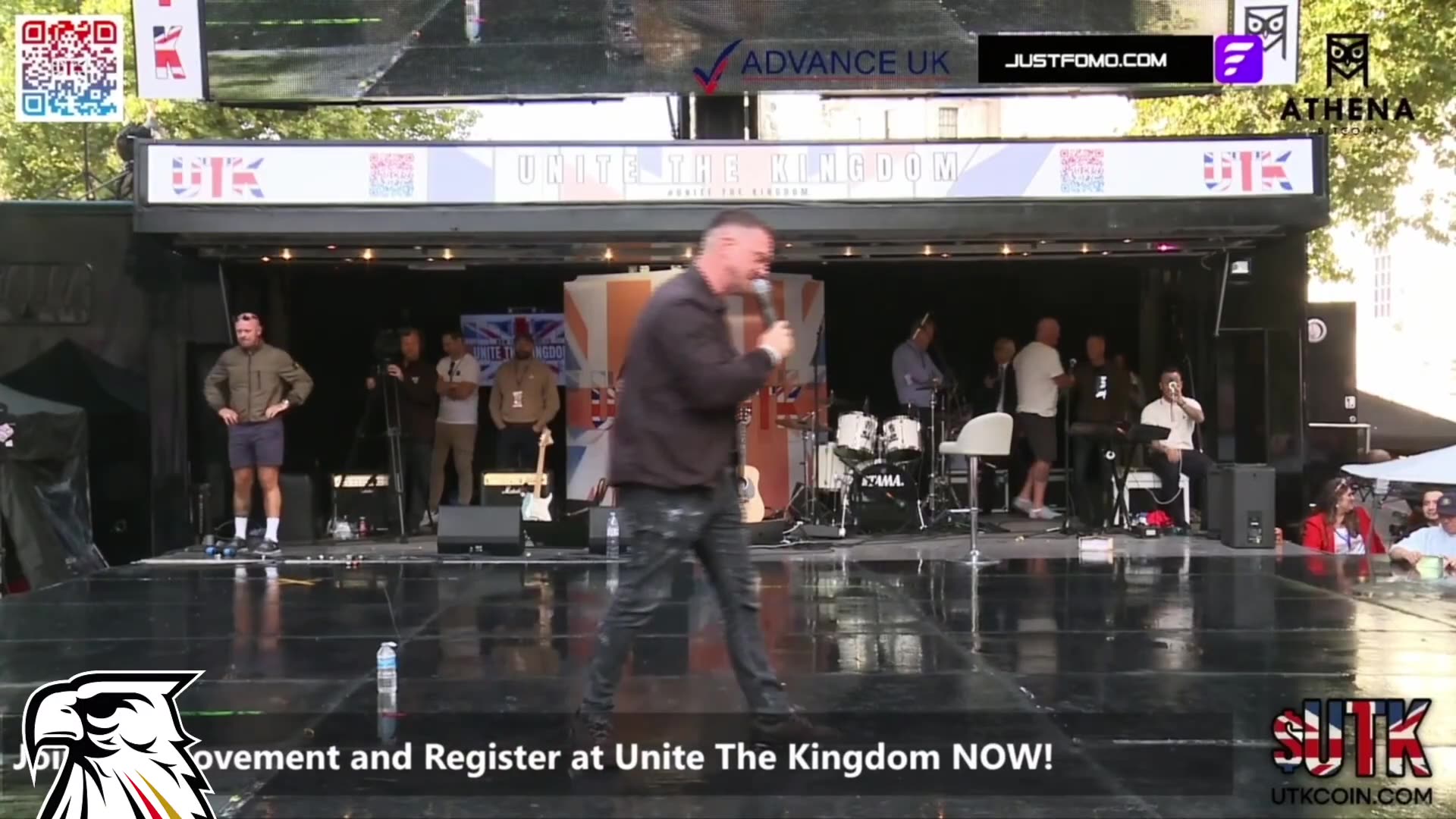 „UNITE THE KINGDOM in London We fight for Europe Petr Bystron (AfD Germany)