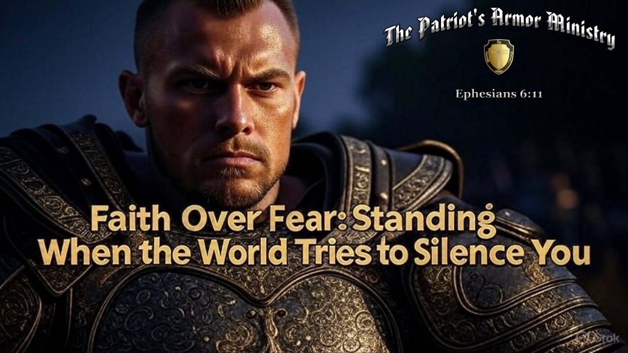 Faith Over Fear: Standing When the World Tries to Silence You