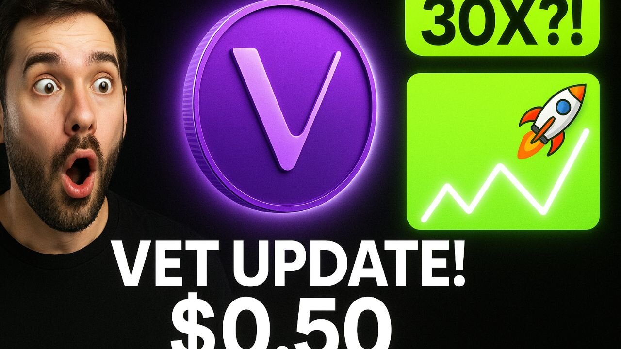 π VeChain VET Price Prediction | Can It Hit $0.50? 30X Potential in 2025?!