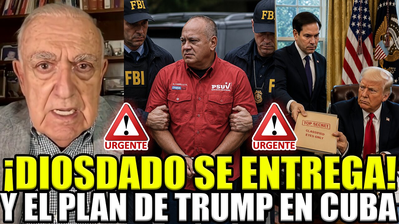 🚨URGENTE PRIMICIA DE RUCKAUF ¡DIOSDADO NEGOCIA PARA ENTREGARSE! TRUMP ACELERA EN CUBA Y VENEZUELA