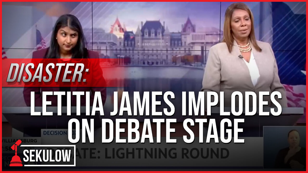 DISASTER: Letitia James Implodes on Debate Stage