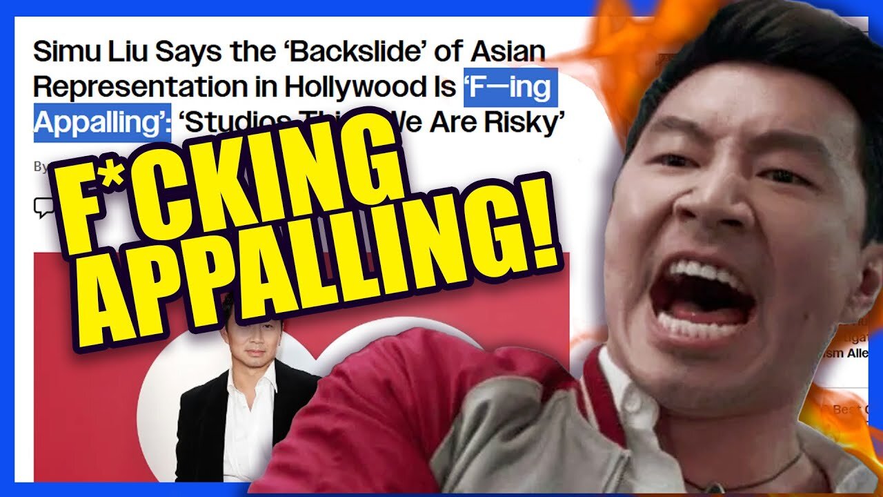 Simu Liu is F*CKING APPALLED by Hollywoods Lack of Asian Representation?! | Clownfish TV