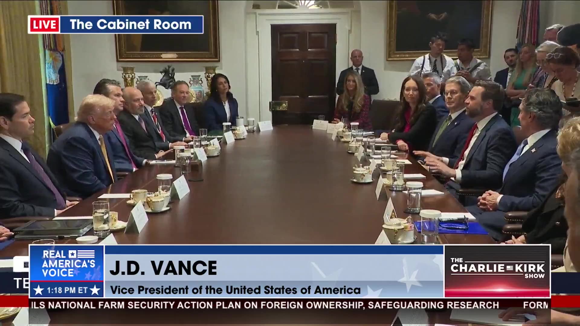 VP VANCE CONGRATULATES POTUS TEAM