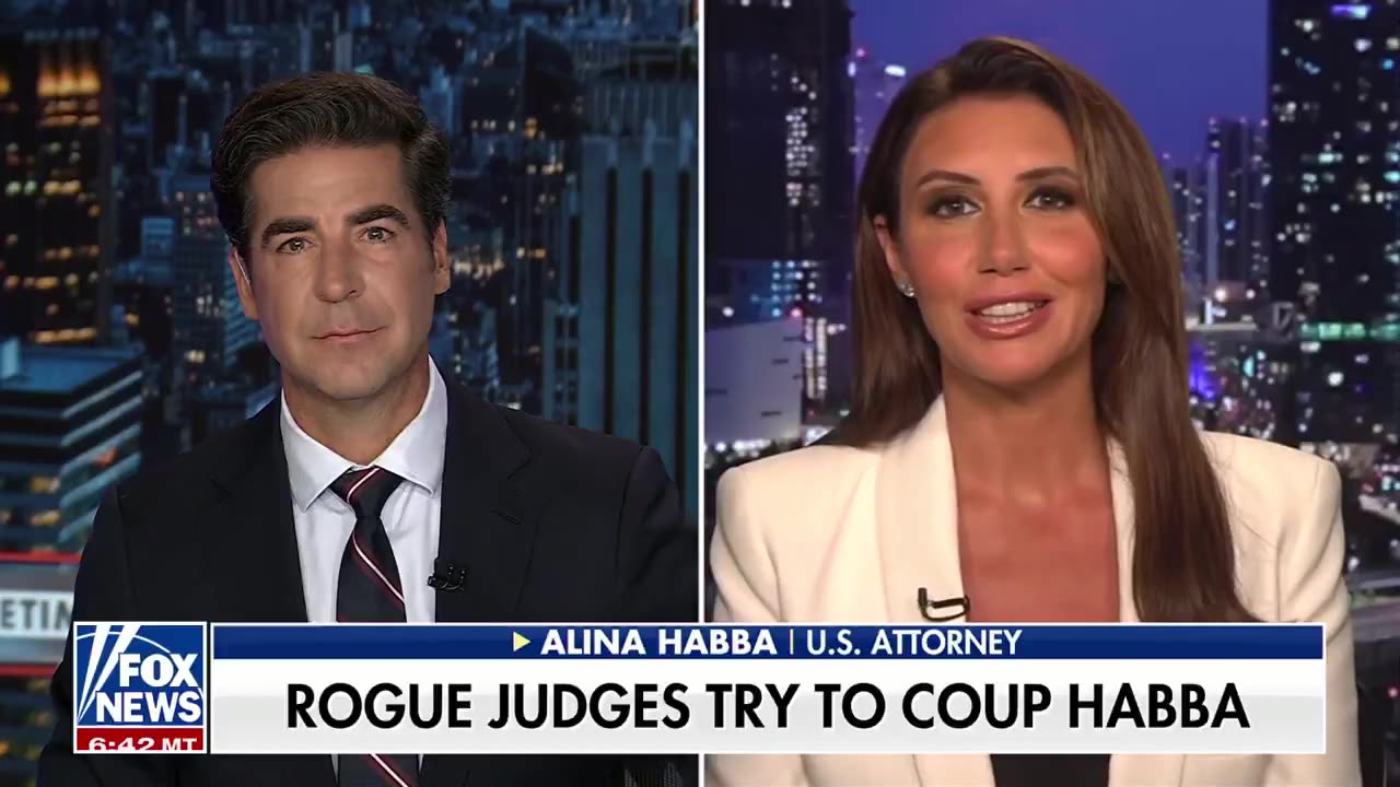 Jesse Watters · ROGUE Democrat Judges tried to COUP Alina Habba