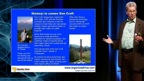 Orgone Energy-A breakthrough that has already happened-GLOBAL BEM conference Nov 2012