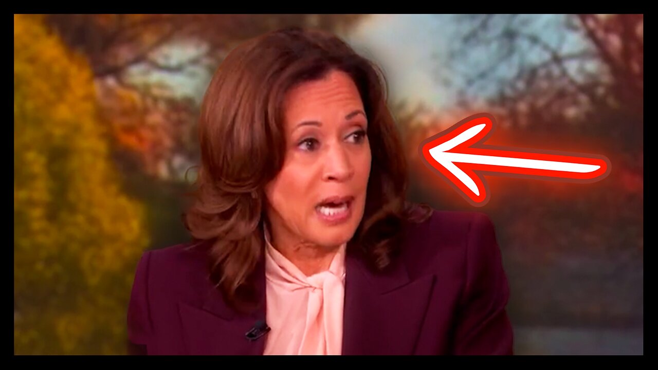 Kamala Harris Tries To Clean Up Her DISASTROUS Election Run On The View