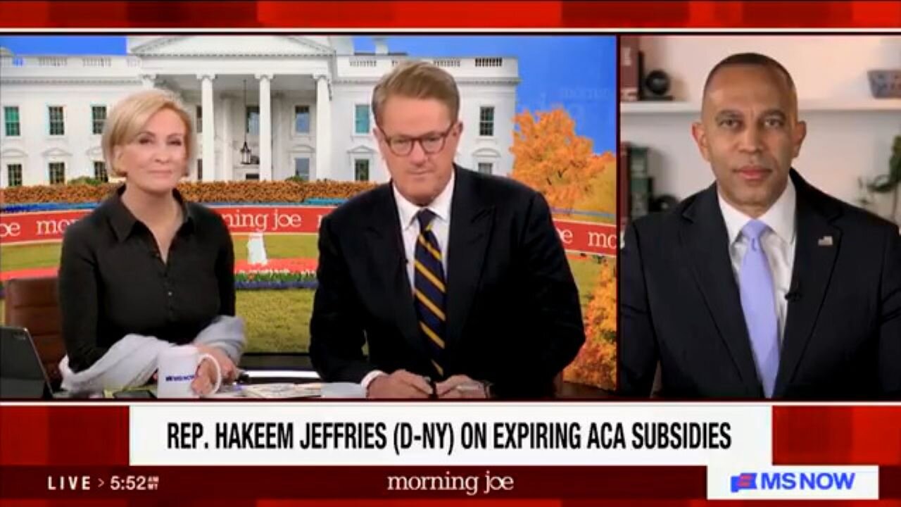 Morning Joe Asked Hakeem Jeffries About ObamaCare… It Didnt Go Well