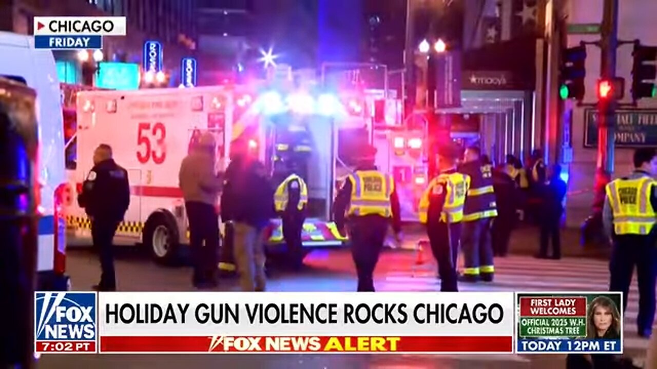 Chicago tree lighting turns DEADLY: Resident calls for MORE cops