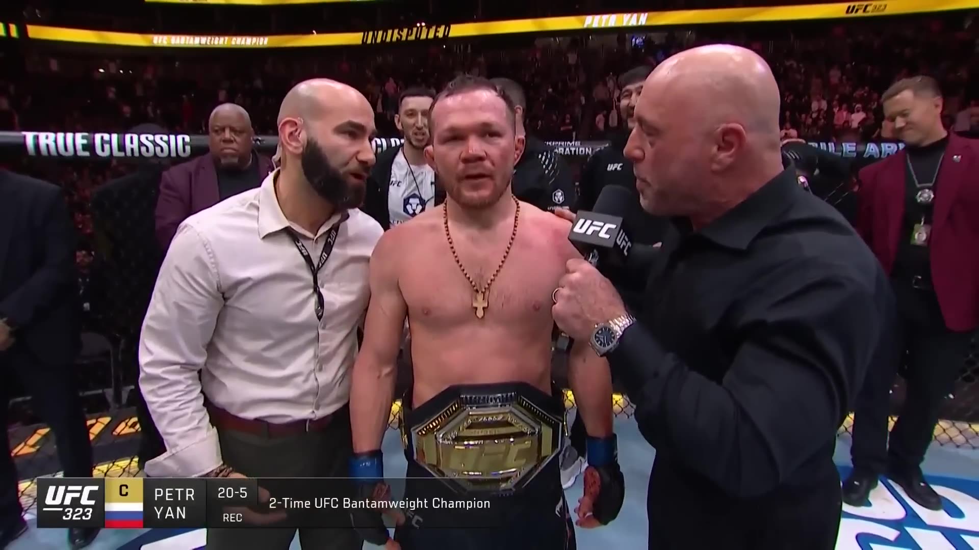 Petr Yan Octagon Interview | UFC 323