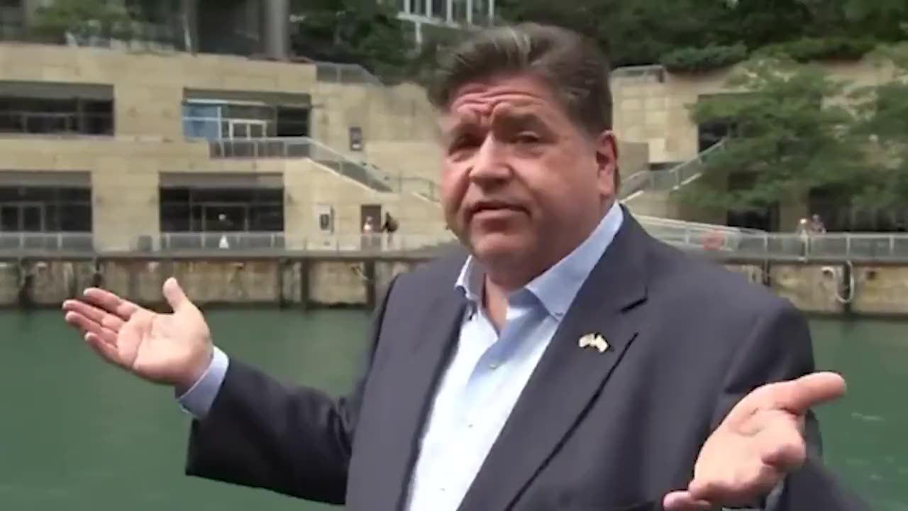 JUST IN: Cameraman going viral for filming Illinois Governor JB Pritzker at Trump Tower 🤣